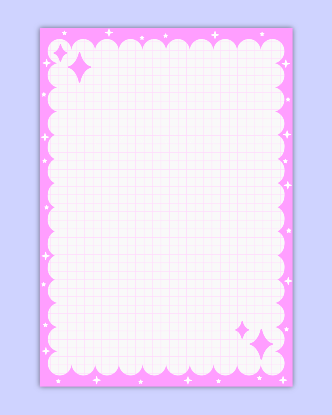 A5 Sparkle Notepad