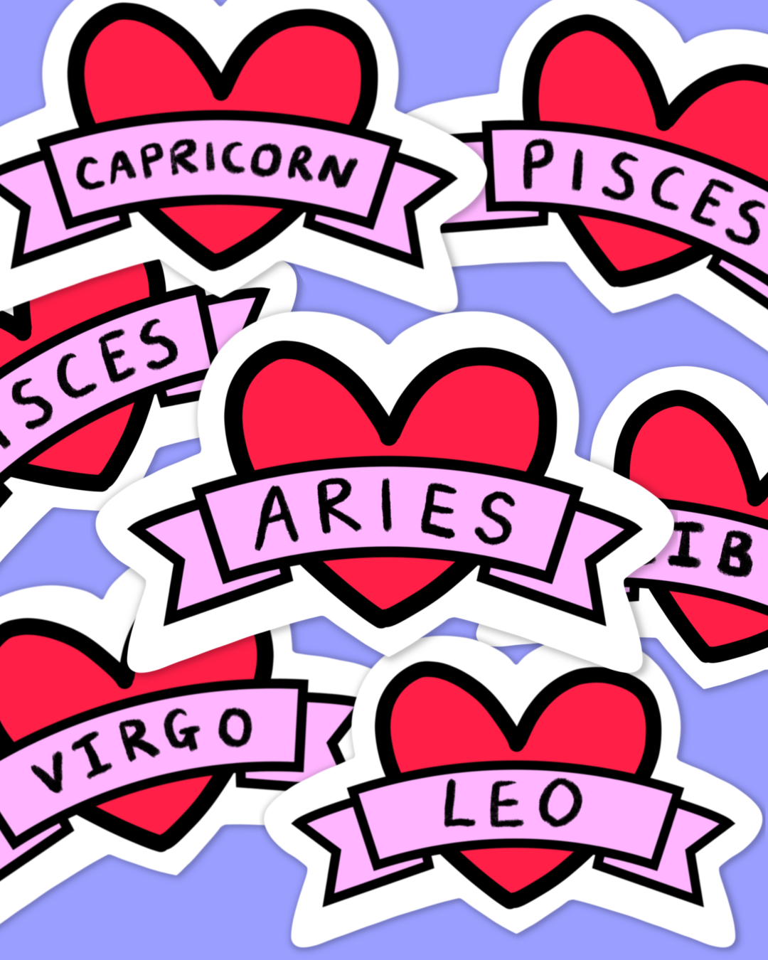 Star Sign Stickers