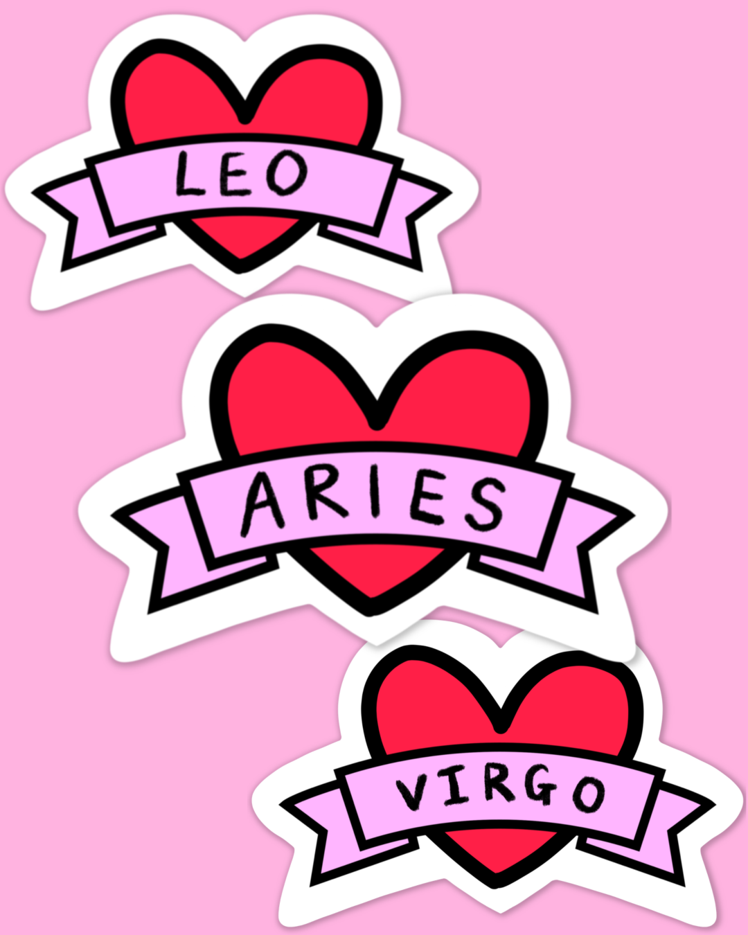 Star Sign Stickers