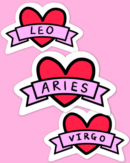 Star Sign Stickers