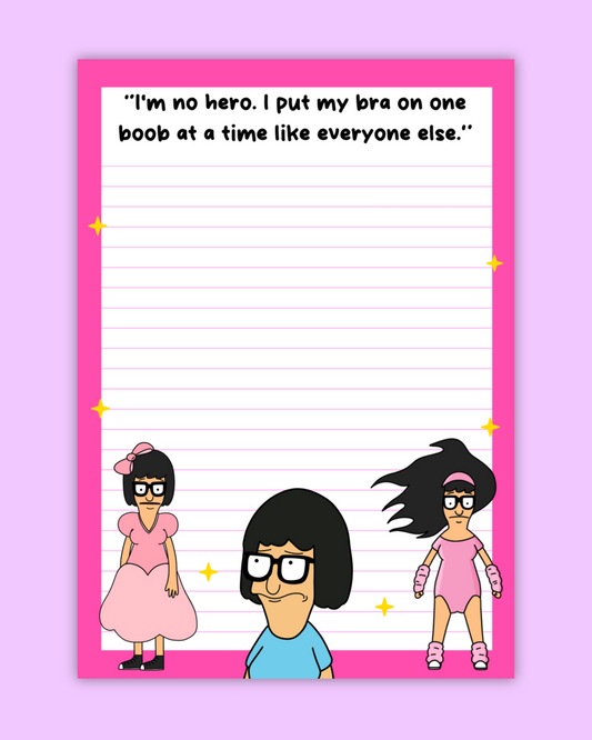 Tina A5 Notepad