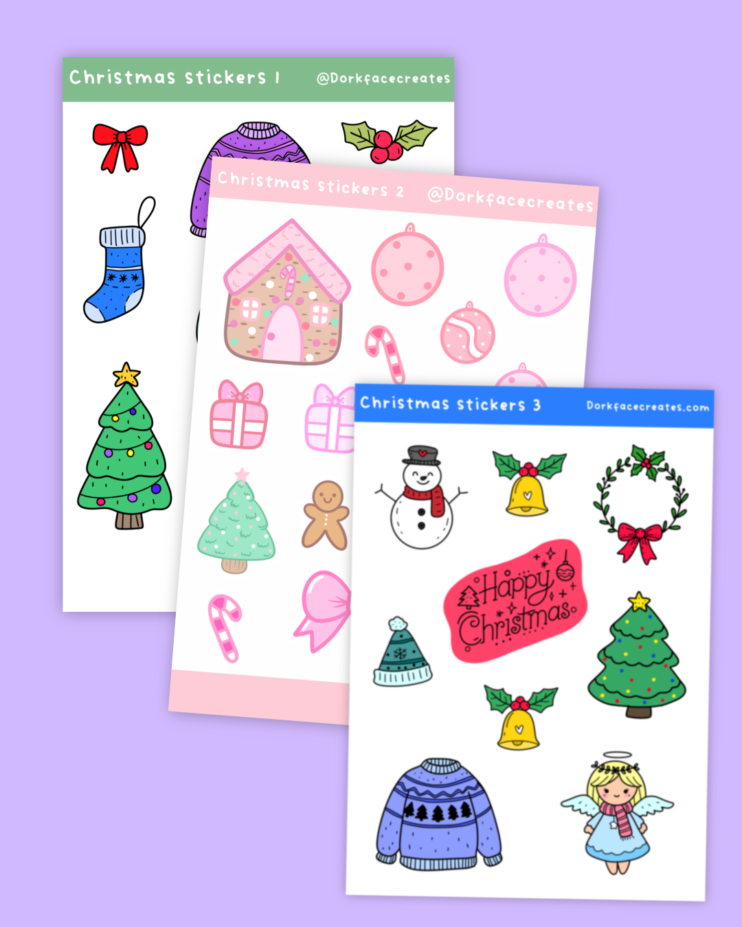 Christmas Stickers Bundle