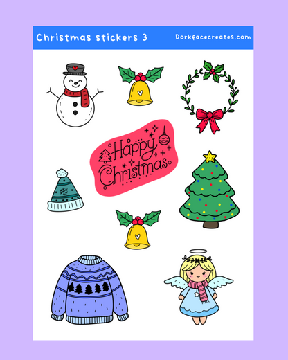 Christmas Stickers Bundle