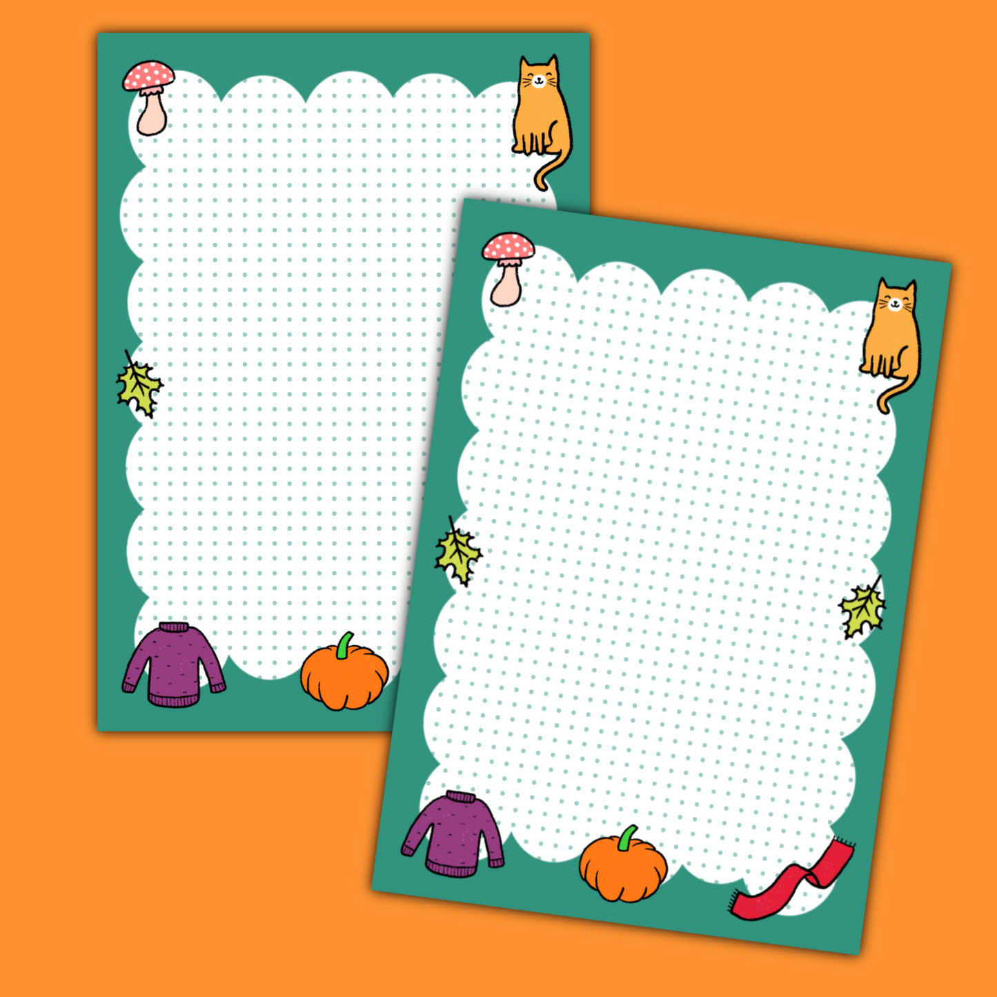 Cosy Autumnal Notepads