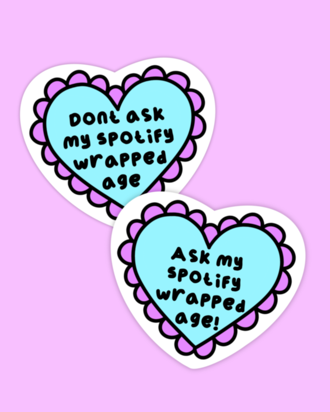 Spotify Wrapped Age Stickers