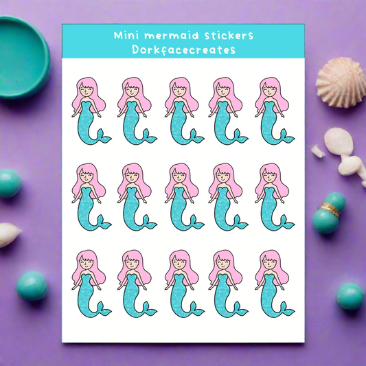 Mermaid Sticker Sheet