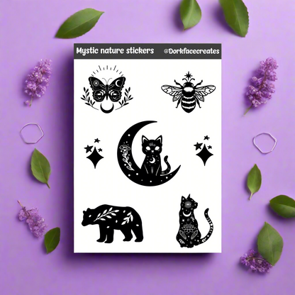 Mystic Nature Stickers