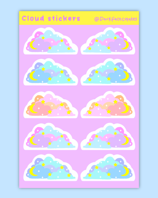 Cloud Stickers