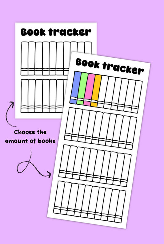 Book Tracker Sticker