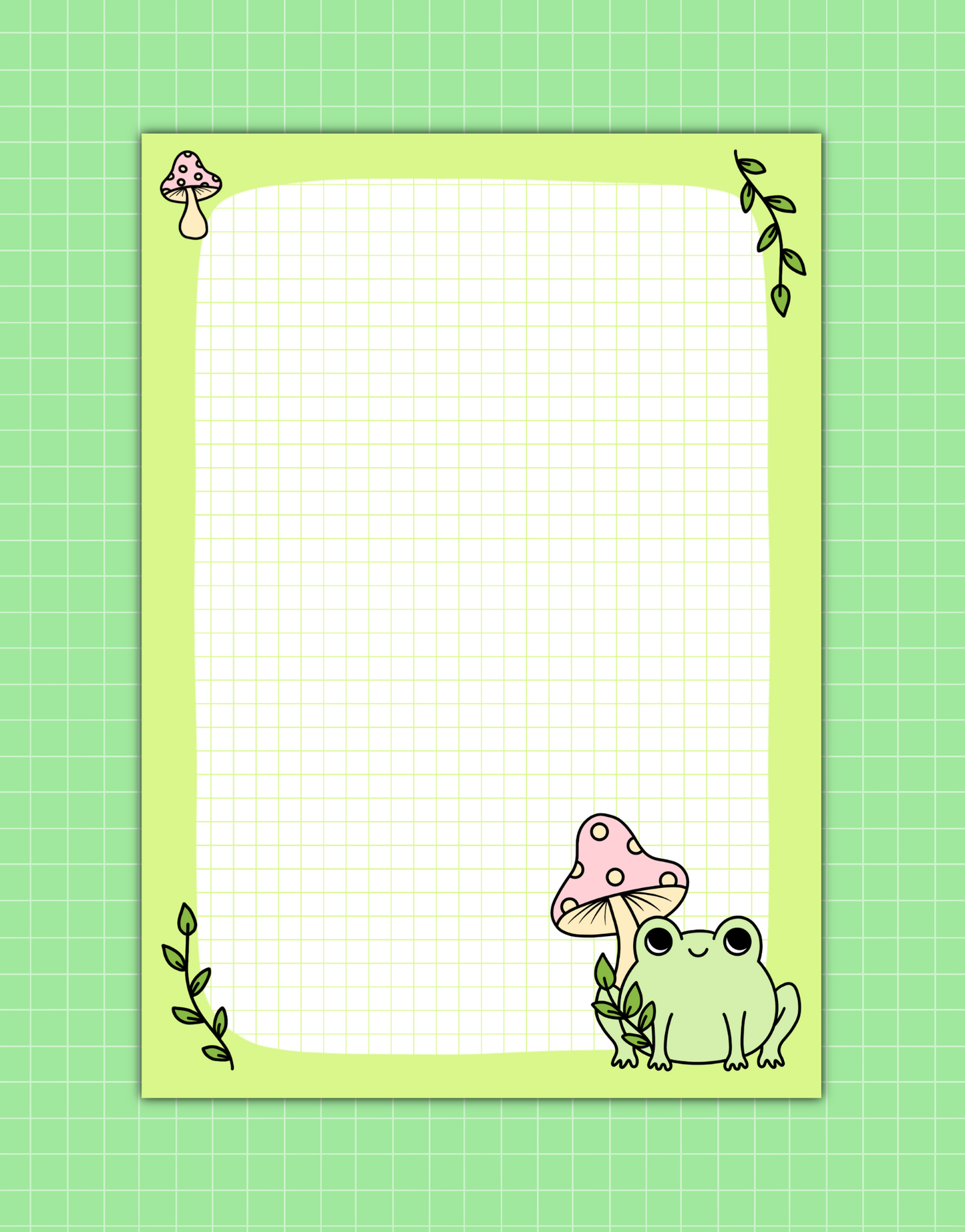 Frog Notepad