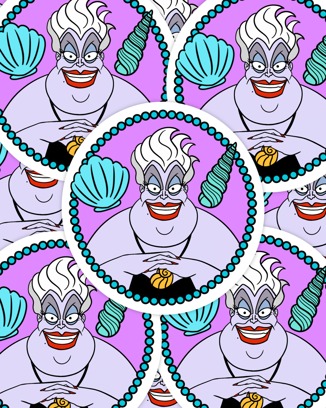 Ursula sticker – Dorkface