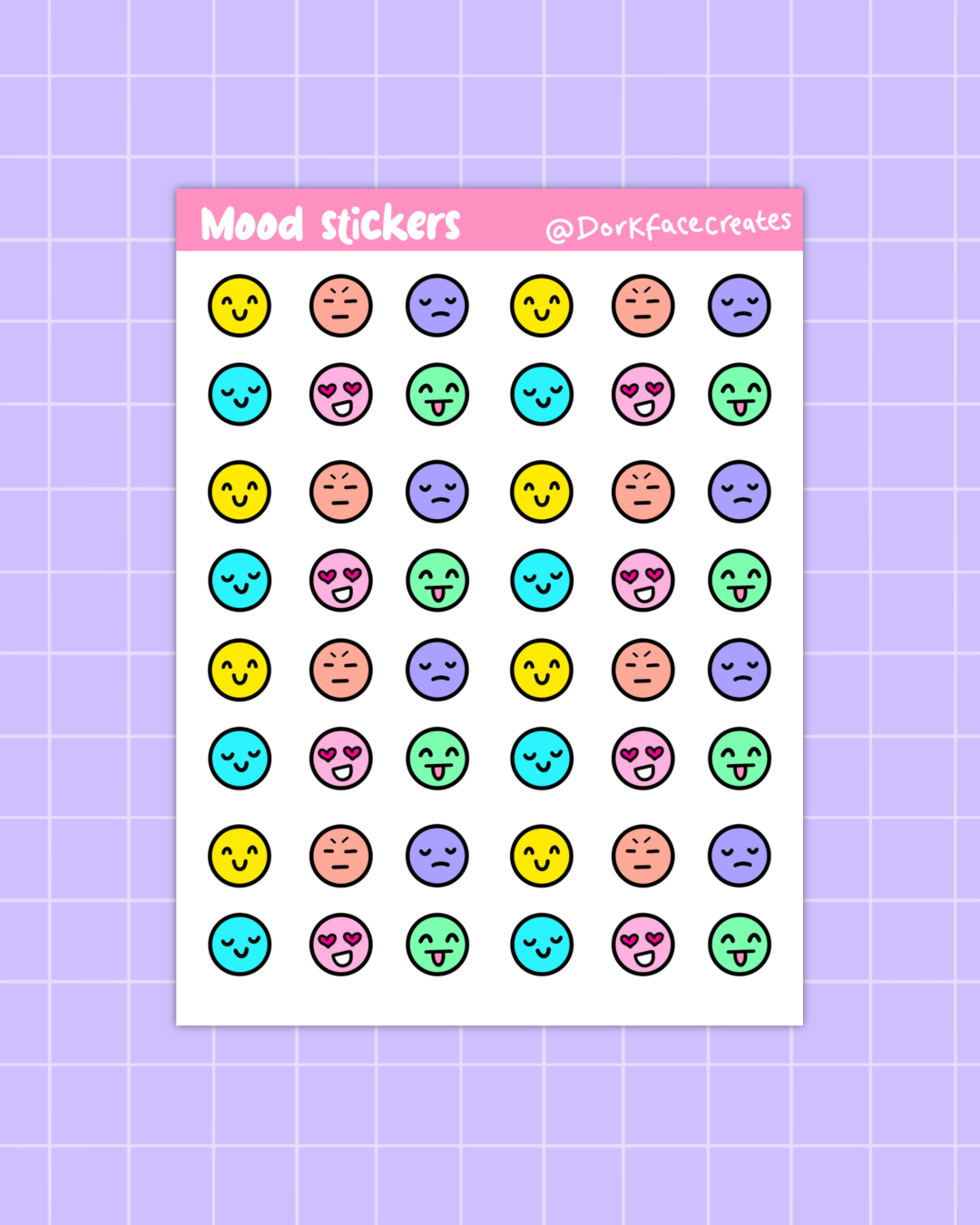 Mood Journal Stickers