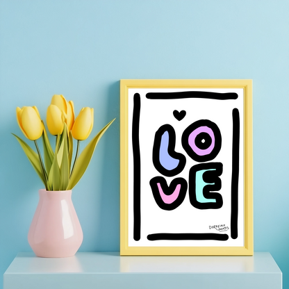 LOVE Art Print