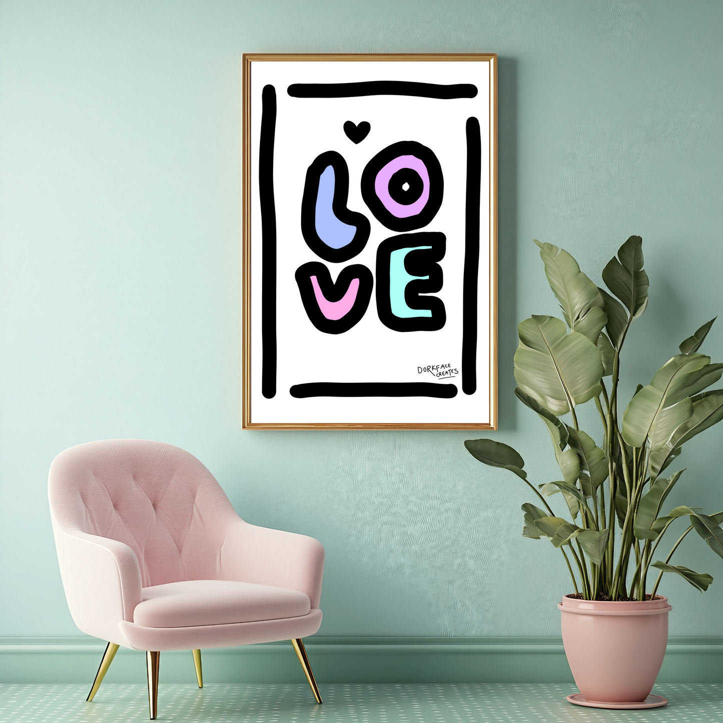 LOVE Art Print