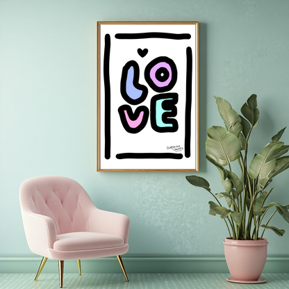 LOVE Art Print
