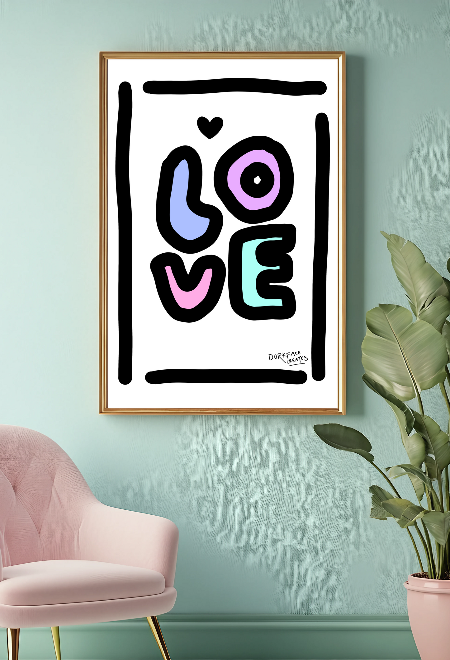 LOVE Art Print