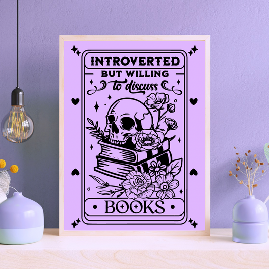 Introverted But Willing Print