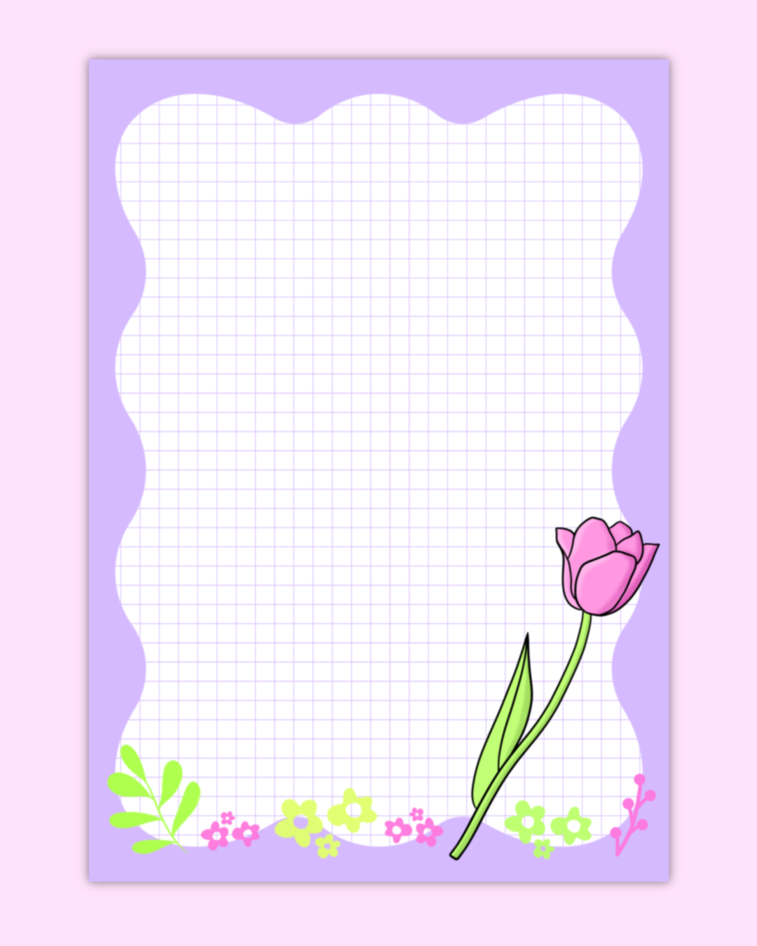 Tulips Notepad
