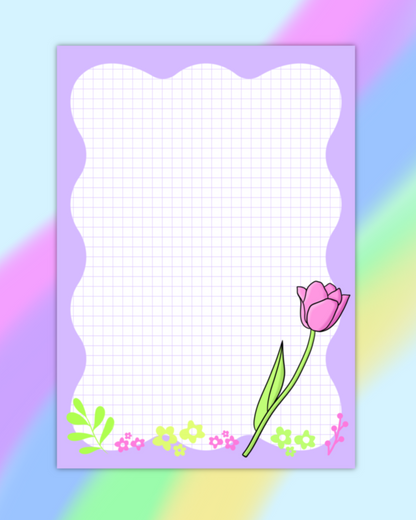 Tulips Notepad