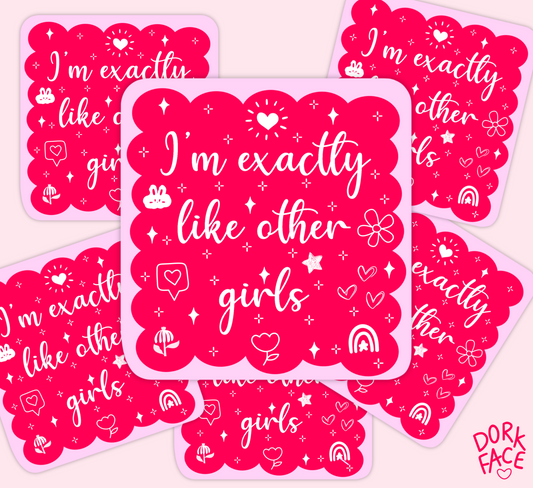 Other Girls Sticker