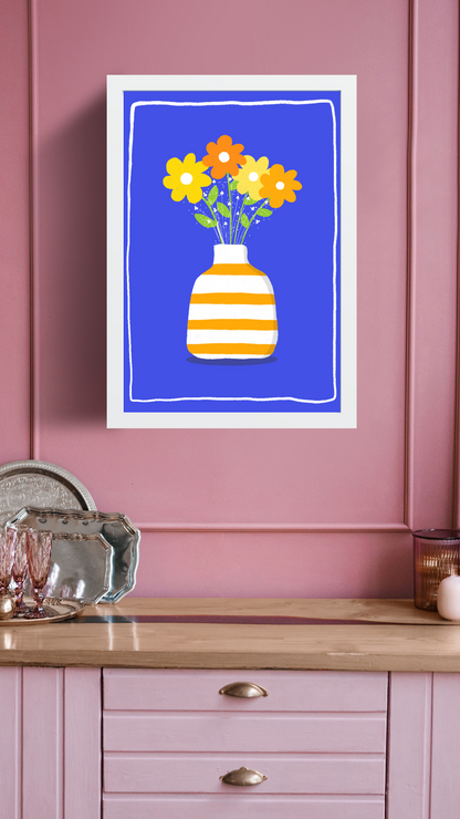 Vase of Flowers Print