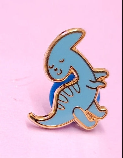 Blue Dino Pin