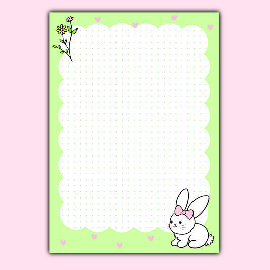 Bunny Notepad A5