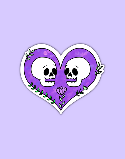 Skull Buddies Sticker