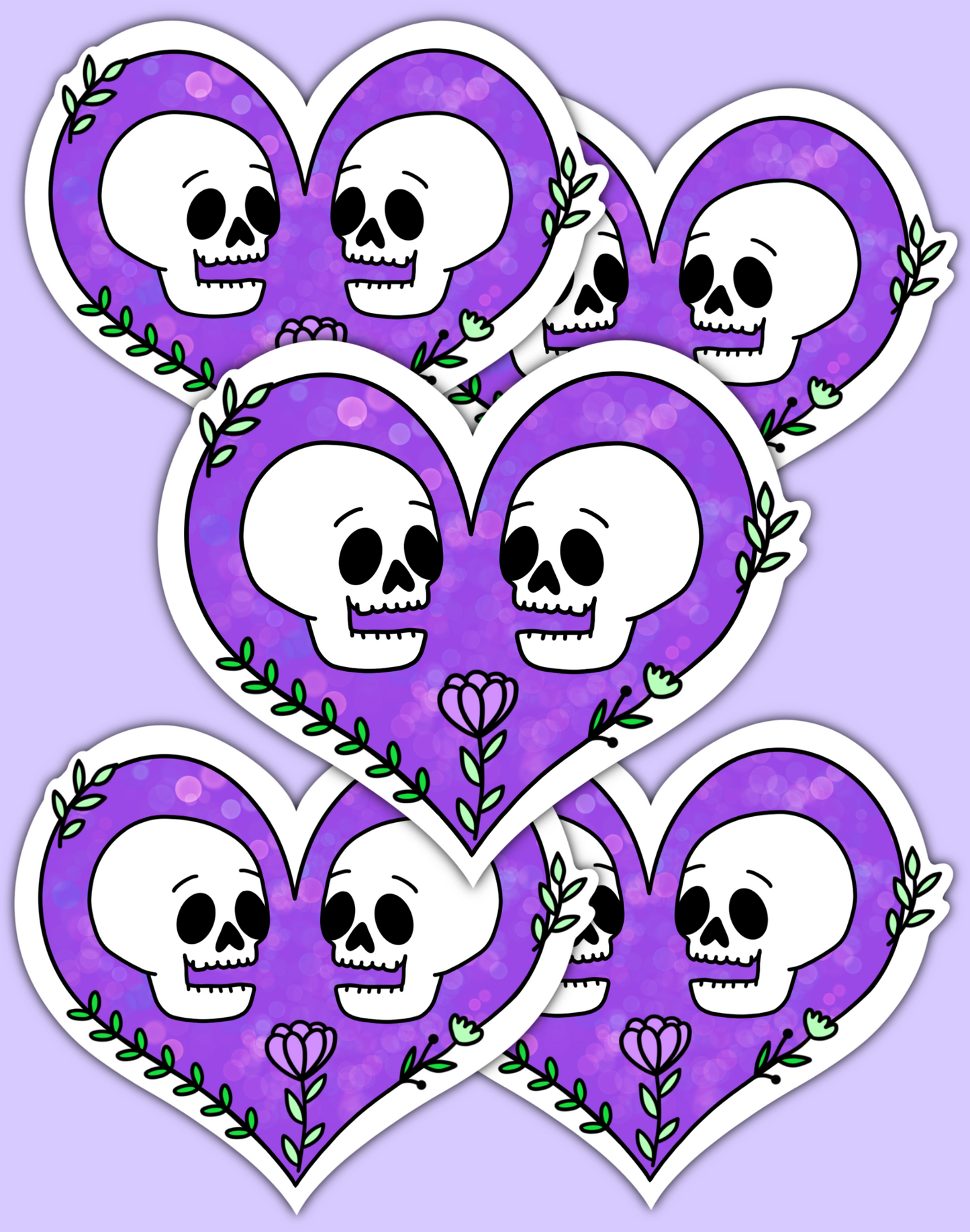 Skull Buddies Sticker
