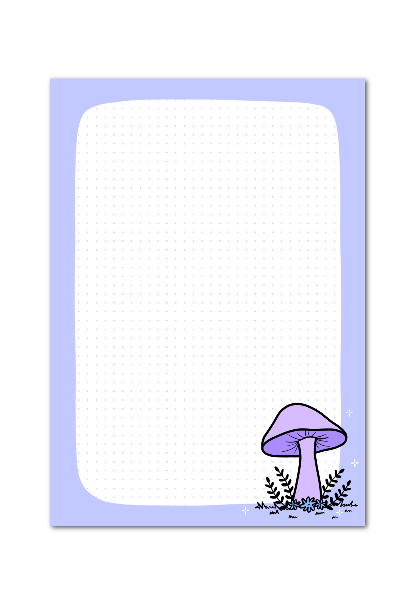 Mushroom Notepad