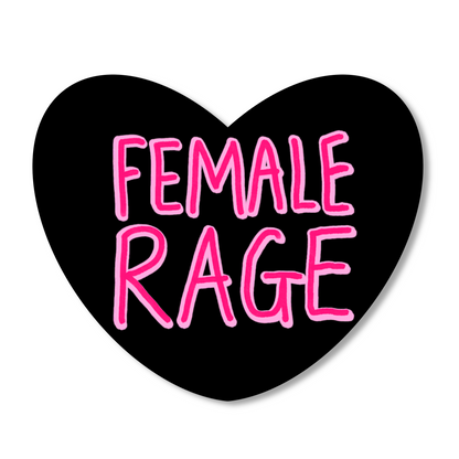 Female Rage Pin