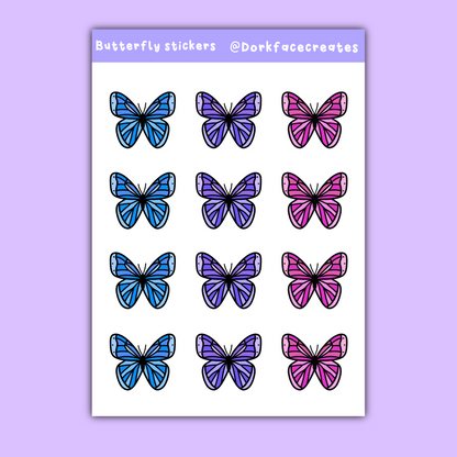 Butterfly Stickers