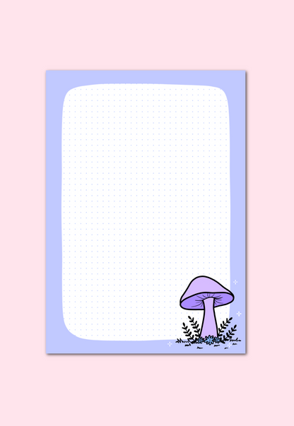 Mushroom Notepad