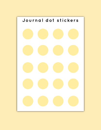 Journal Dots Stickers