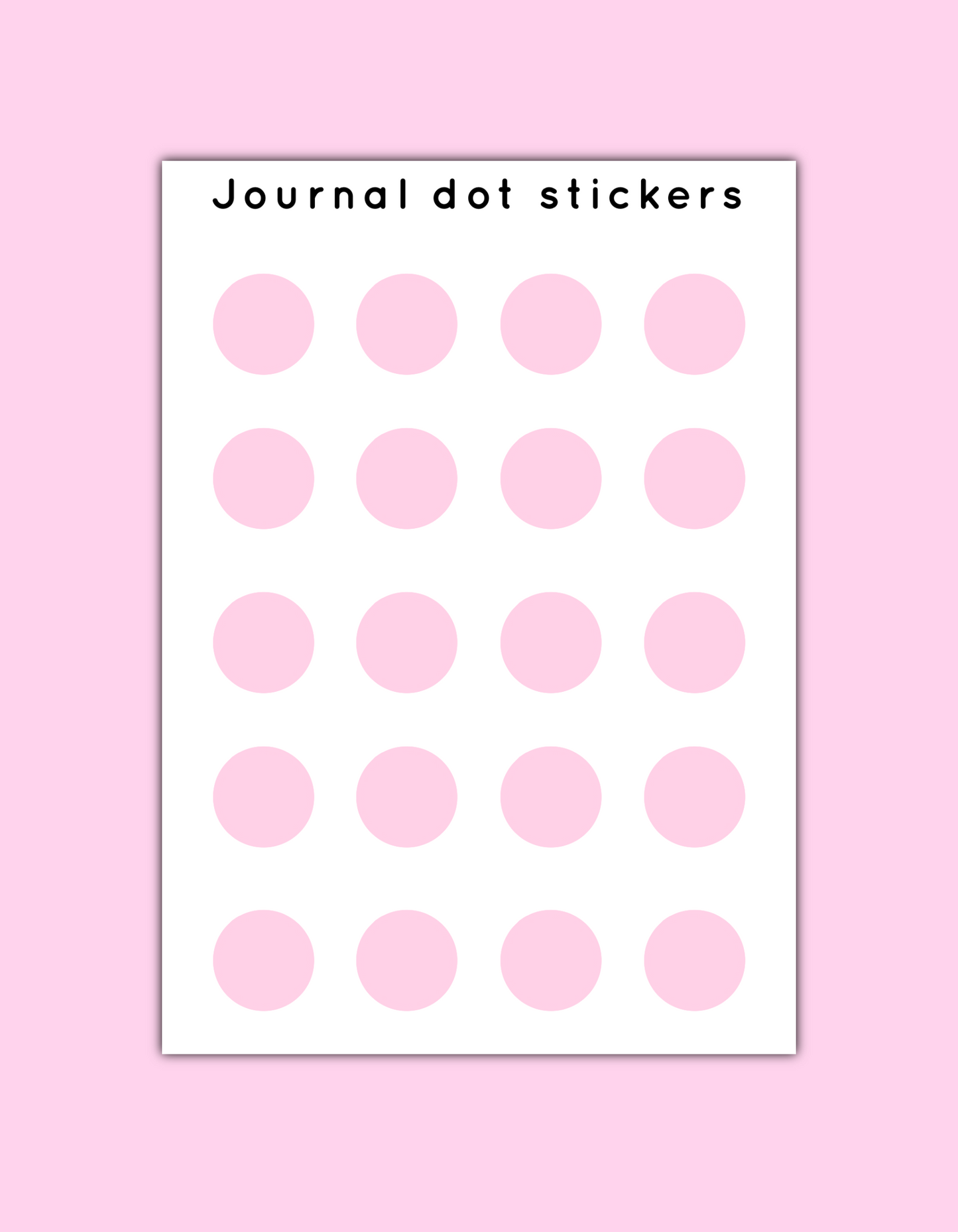Journal Dots Stickers