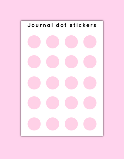 Journal Dots Stickers