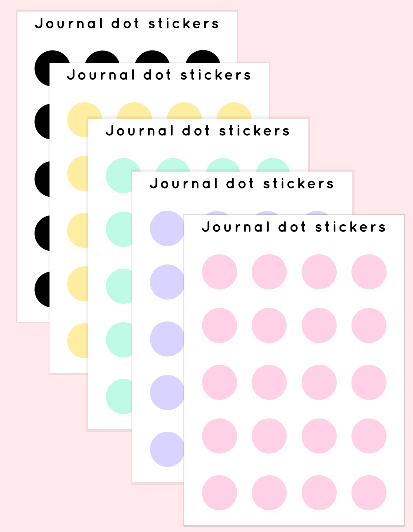 Journal Dots Stickers