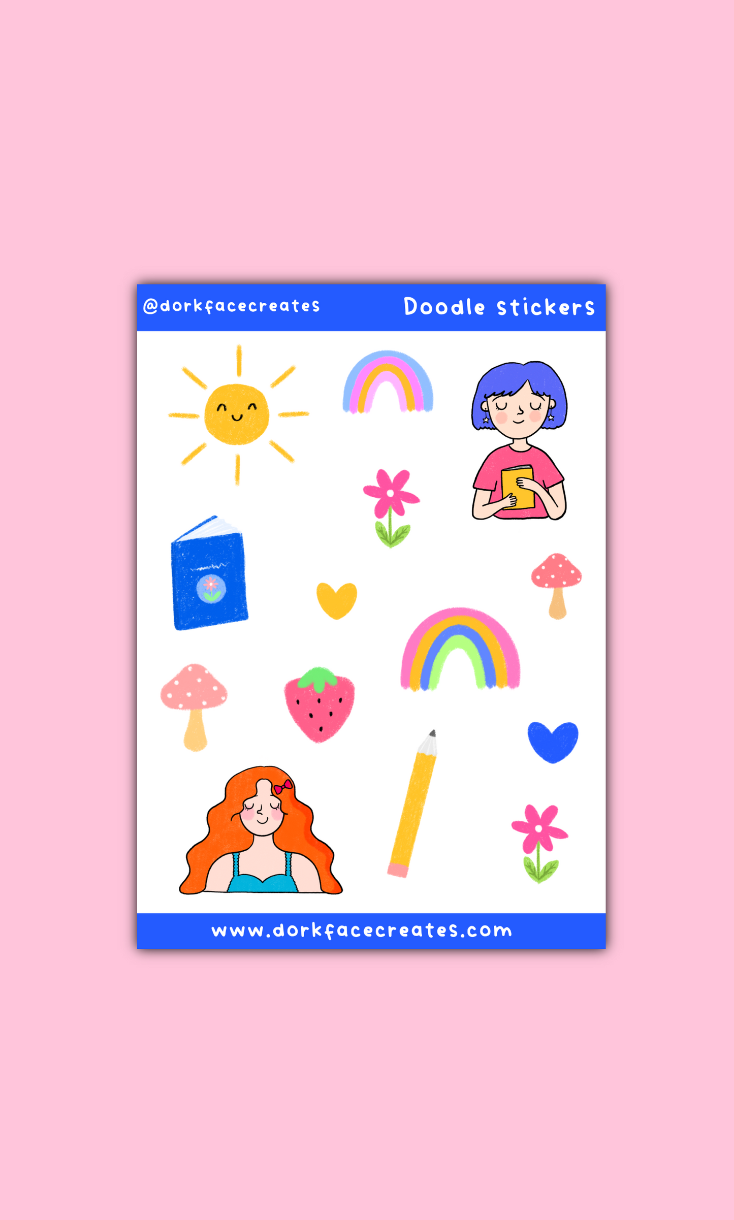 Doodle Sticker Sheet