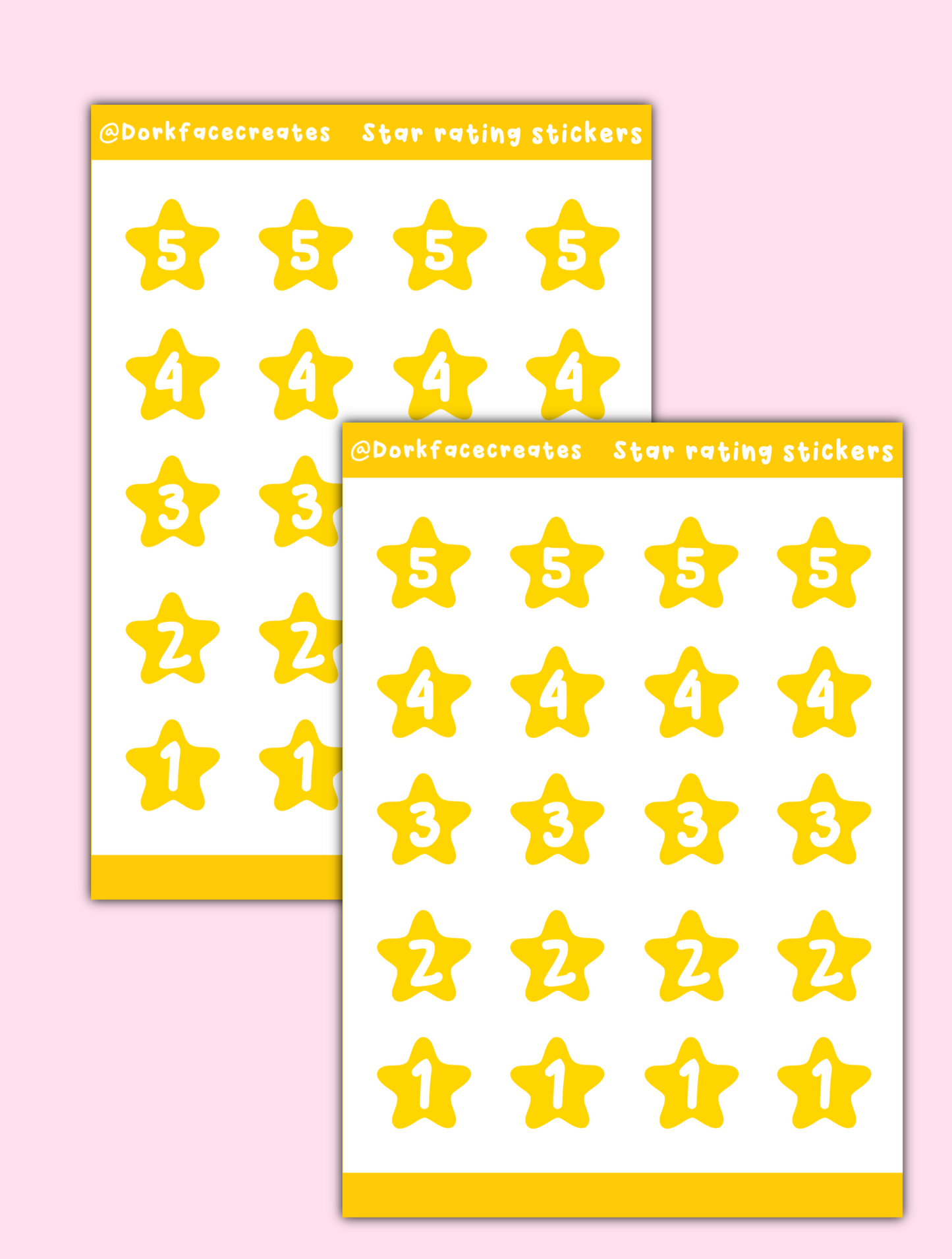 Ratings Stickers
