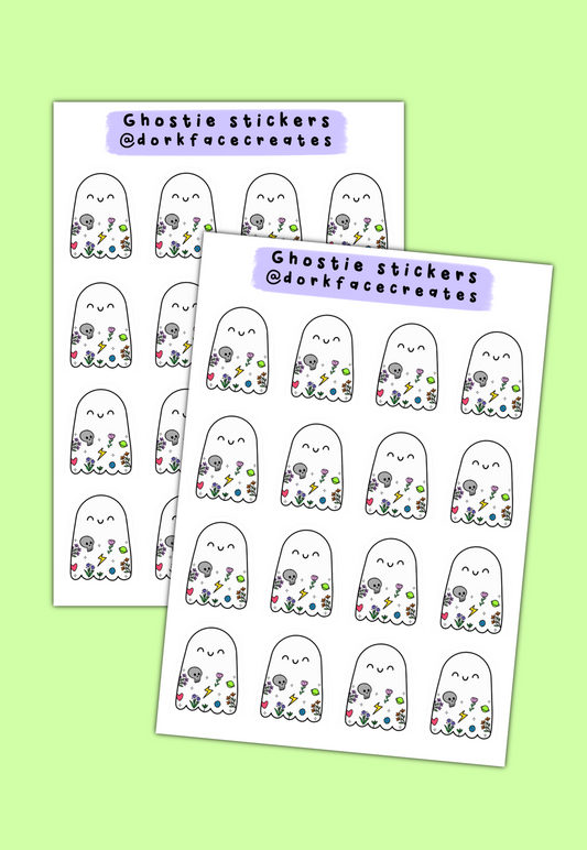 Ghostie Sticker Sheet