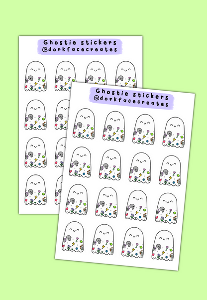 Ghostie Sticker Sheet