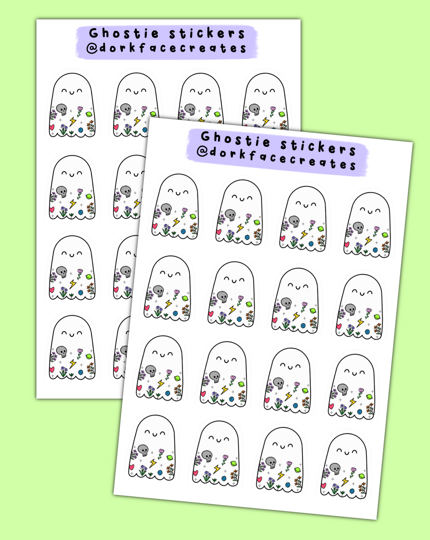 Ghostie Sticker Sheet