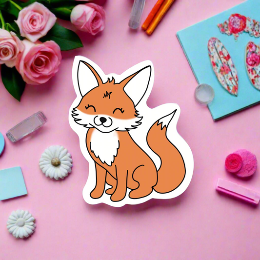 Fox Vinyl Sticker