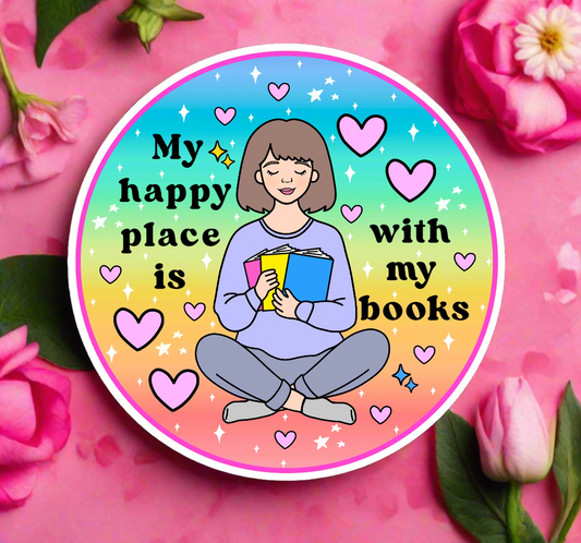 Happy Place Sticker