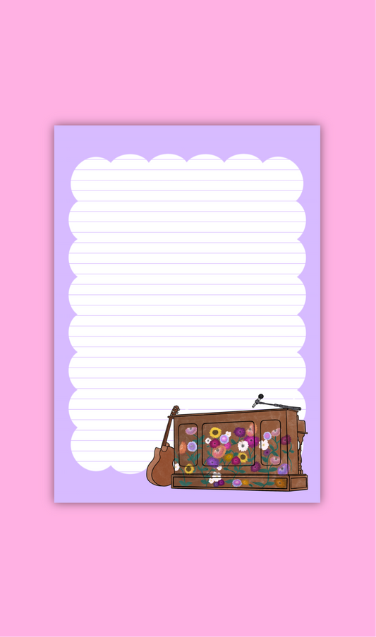 Acoustic Set Notepad