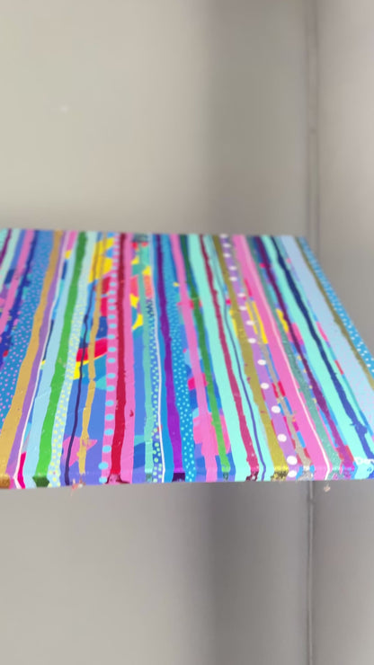 ‘Electric Days’ Original Art Canvas