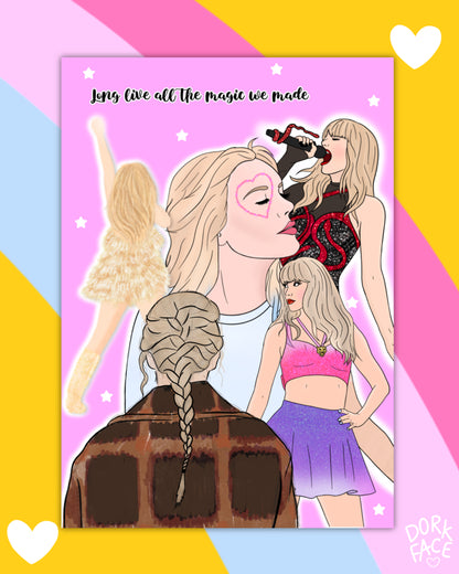 Long Live Art Print