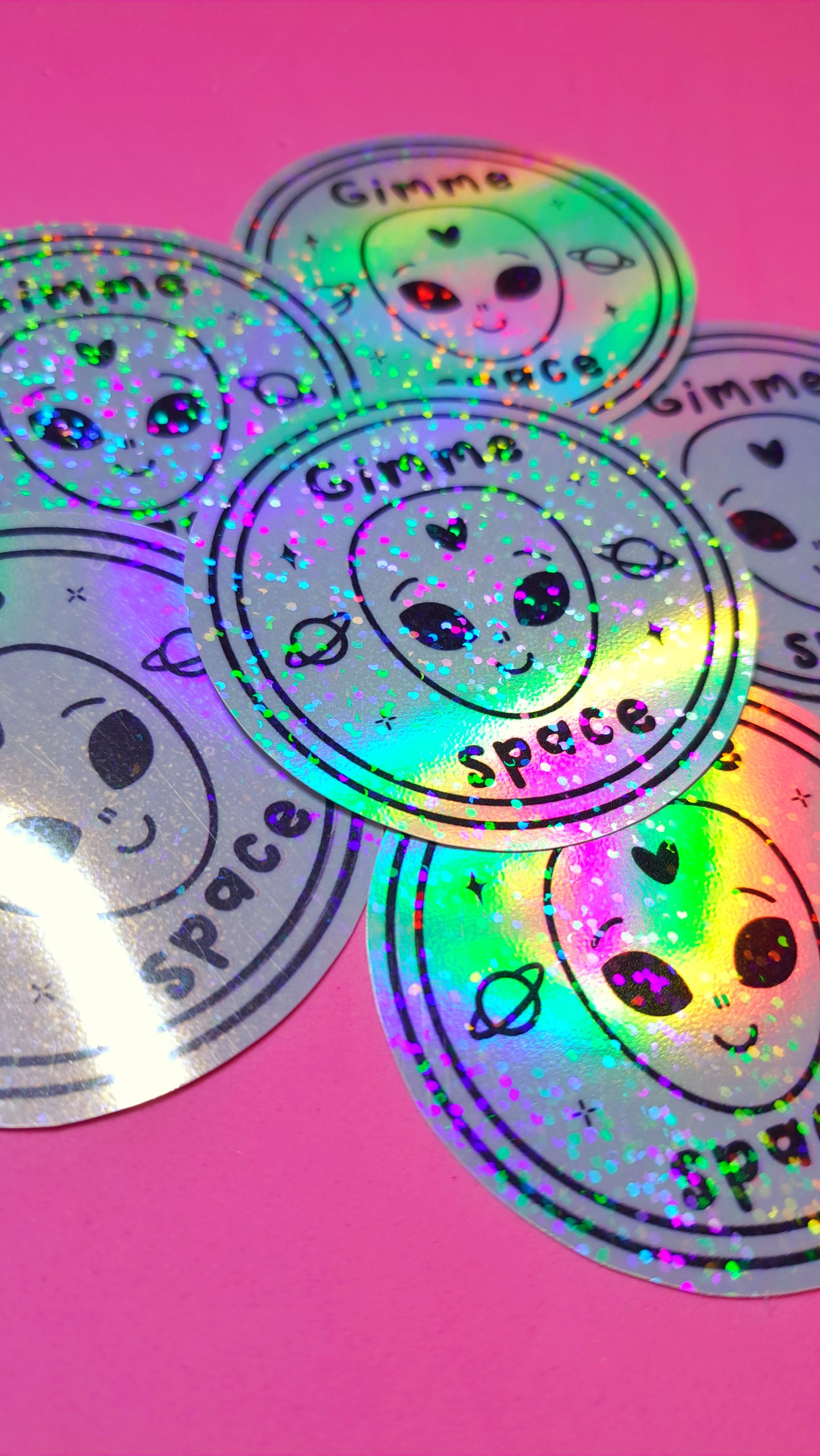 Gimme Space Sticker