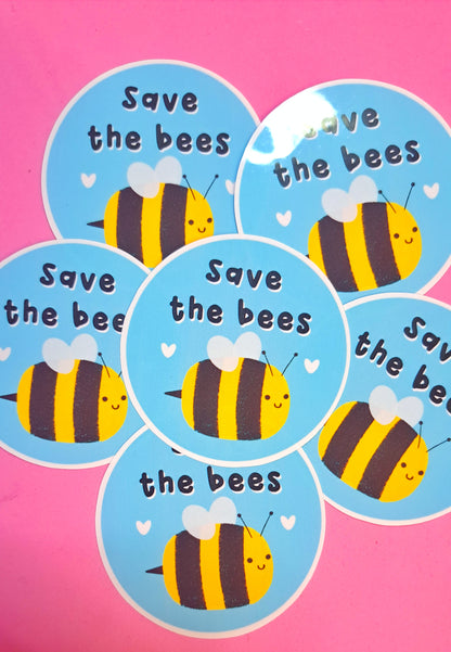 Save The Bees Sticker