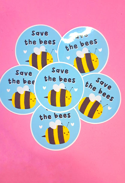 Save The Bees Sticker